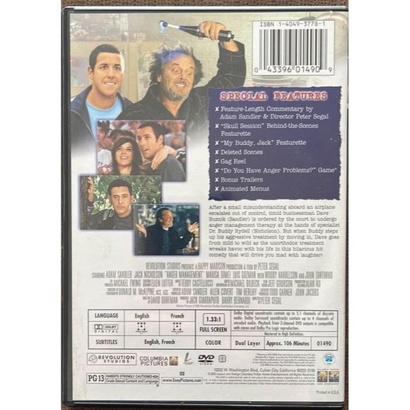 Anger Management (DVD, Special Edition) - Picture 2 of 5